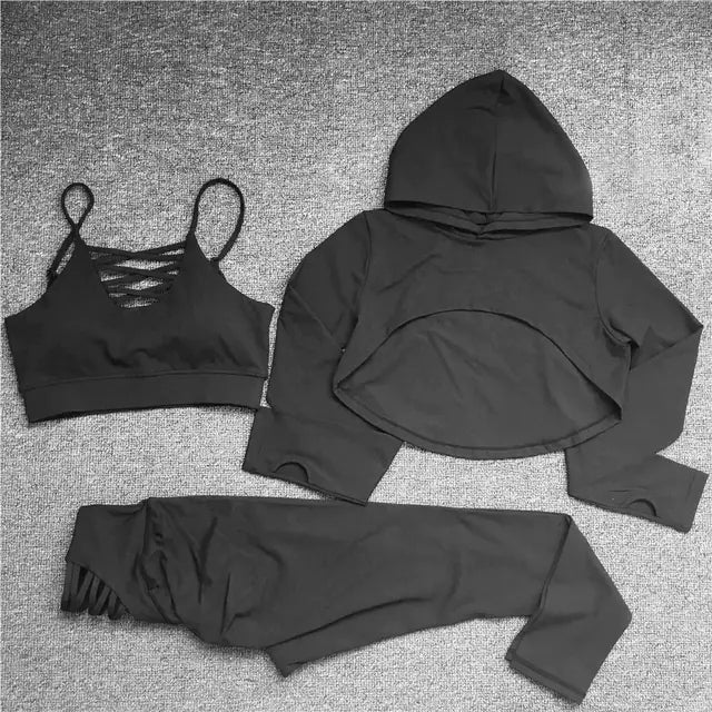 Cropped Hoodie and Leggings
